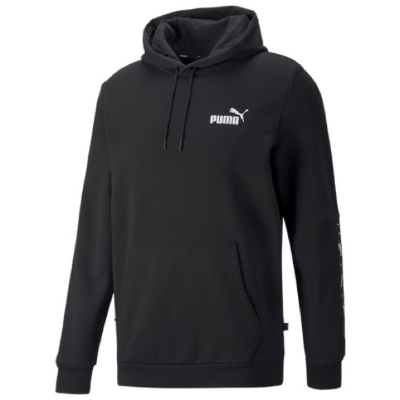 PUMA Essential Tape Hoodie Mens XXL 2X Black - Picture 6 of 7
